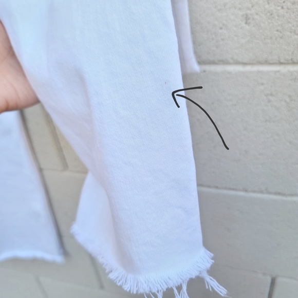 Frank & Eileen | Monaghan Mom Jean Italian Vintage Denim in White Size 30 - Picture 14 of 14